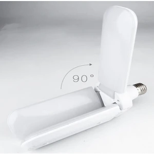 Pervane Şeklinde Katlanabilir Açısı Ayarlanabilir Beyaz Led Ampul E27