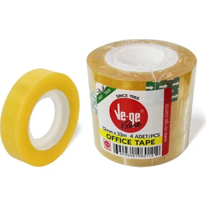 Ofis Bandı - 12 mm x 33 M - 4'lü