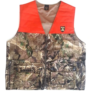 Meşe Ağaç Yan Fermuarlı Cepli Yelek