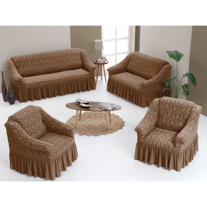 3+2+1+1 Jakarlı Koltuk Örtüsü Takımı