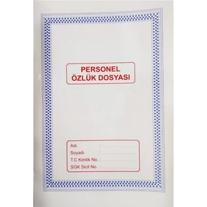 Personel Özlük Dosyası 10'lu