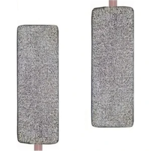 Spin Mop Mikrofiber Tablet Mop Yedek Bezi 4  Gri 12 X 33