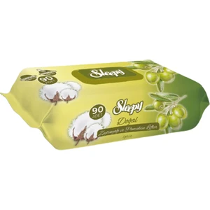 Zeytinyağlı Islak Havlu 90 x 12'li - 1080 Yaprak