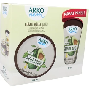 Nem Krem KAV.250 ml Degerli & AVAKADO+60 ml Tup