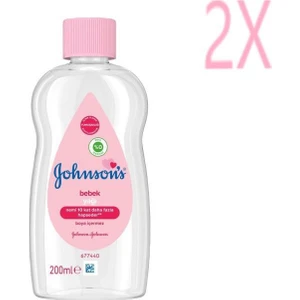 Johnson's Baby Nemlendirici Bebek Yağı 200 ml
