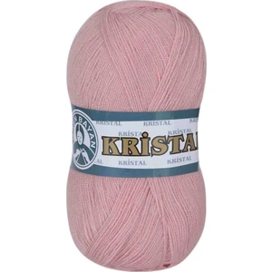 Ören Bayan Kristal El Örgü İpi Açık Pembe 001