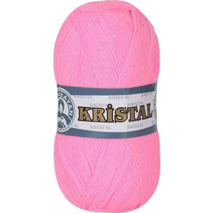 Ören Bayan Kristal El Örgü İpi Açık Pembe 040