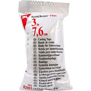 (5 Adet)  Scotchcast Plus 82003 Sentetik Alçı 3 Inc (7.62 Cm) (5 Adet)