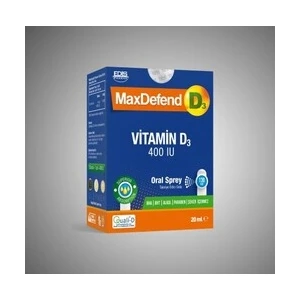 Edis Pharma Maxdefend Vitamin D3 400IU Oral Sprey 20 ml