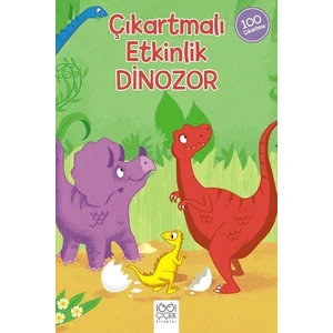 Çıkartmalı Etkinlik Dinozor - David Hitch