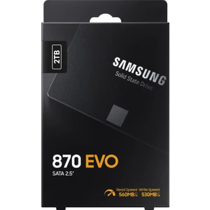 2TB MZ-77E2T0BW 870 EVO SSD 2.5" SATA3 SSD 560-530 Harddisk