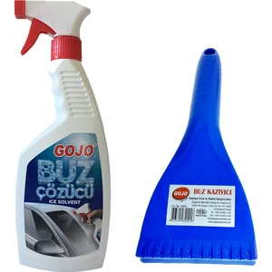 Cam Buz Çözücü 500 ml + Gojo Buz Kazıyıcı
