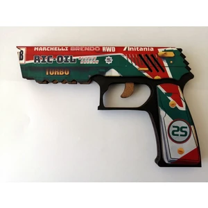 Ucuza Burada Ahşap Cs-Go Twinturbo1 Lastik Atan Tabanca