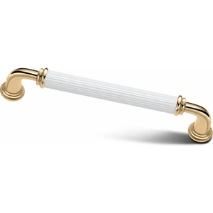 Interio Melis Beyaz Altın Lüks Mobilya Dolap Çekmece Kulp 224MM