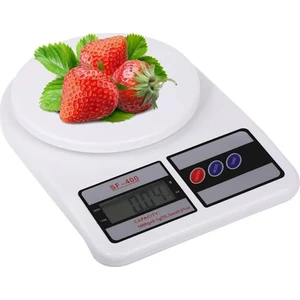 Toptancı Kapında LCD Ekranlı Mutfak Tartısı Dijital Hassas Mutfak Terazisi