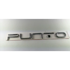 FIAT Punto Bagaj Yazısı Siyah Yeni Model 195mm-20mm