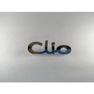 RENAULT UYUMLU Clio Bagaj Yazısı Eski Model 92,5mm-25mm