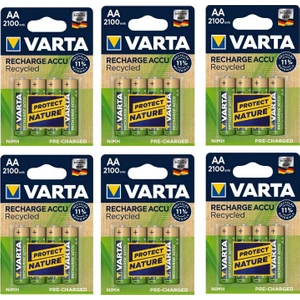 2100 Mah 1.2V Aa Şarjlı Pil 24LÜ