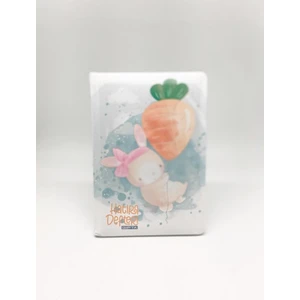 Tavşan Hatıra Defteri 80 Yaprak Çizgili 12 x 17 cm