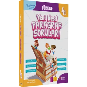 On Burda Yayınları 4. Sınıf Türkçe Yeni Nesil Paragraf Soruları