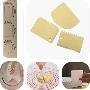 Sun Plastik Hamur Kesici, Kazıyıcı, Dekoratör Set