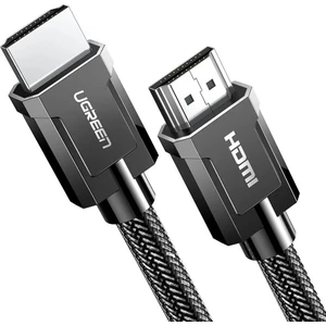 8K 60Hz HDMI 2.1 Örgülü Görüntü Aktarma Kablosu 1 Metre