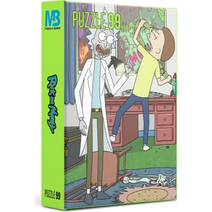 Warner Bros 99 Parça Rick & Morty Puzzle