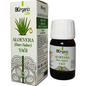 Biorganix Life Aloevera Yağı (Sarı Sabır) 20 ml