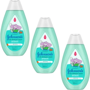 Johnsons Baby Kral Şakir Söz Dinleyen Saçlar Şampuan 500 ml 3 Adet
