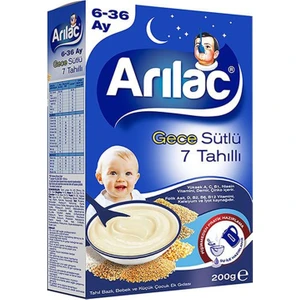 Gece Sütlü 7 Tahıllı Bebek ve Küçük Çocuk Ek Gıdası 200 gr