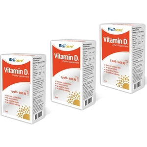 Vitamin D3 600 Iu 5 ml Sprey x 3 Adet