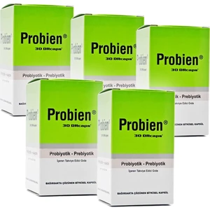 Probien Probiyotik Prebiyotik 30 Kapsül x 5 Adet