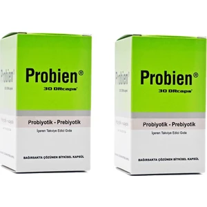Probien Probiyotik Prebiyotik 30 Kapsül x 2 Adet