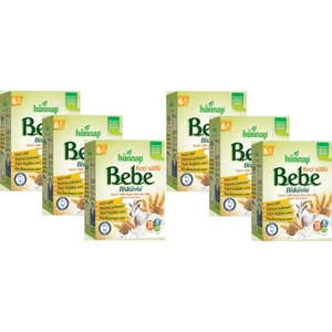 Hünnap Keçi Sütlü Bebe Bisküvisi 400 gr x 6 Adet