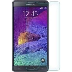Kzy Samsung Galaxy Note 4 Temperli Ekran Koruyucu Cam Şeffaf