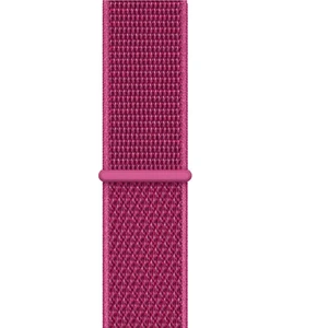 Spor Loop Kordon, Apple Watch Series SE/10/9/8/7/6/5/4/3 Uyumlu 49mm-46mm-45mm-44mm-42mm, Dragon Fruit