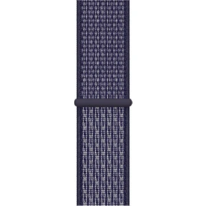 Spor Loop Kordon, Apple Watch Series SE/10/9/8/7/6/5/4/3 Uyumlu 42mm-41mm-40mm- 38mm, Puslu Mor
