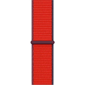 Spor Loop Kordon, Apple Watch Series SE/10/9/8/7/6/5/4/3 Uyumlu 42mm-41mm-40mm- 38mm, Product Red New