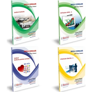 İlkumut Yayıncılık AÖF Sağlık Yönetimi 1. ve 2. Sınıf Bahar Dönemi 2. ve 4. Dönem Konu Anlatımlı Soru Bankası