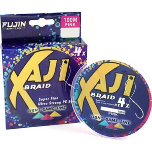 Aji Light  4x 100MT Pink Pe Ip Misina 0,05 mm