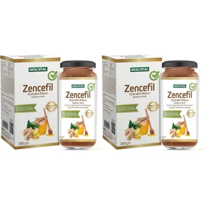 Aksu Vital Zencefil Ekstraktlı Macun Okaliptus Ilaveli 300 gr x 2'li