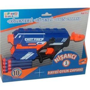 Nişancı 1 Nerf Oyuncak Tabanca Sünger Atan Oyuncak