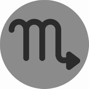 Sticker Atölyesi Scorpio Akrep Burç Zodiac Sticker - 30020