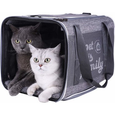 Pet carrier top clearance load