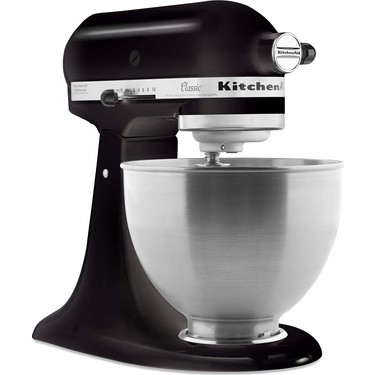 Kitchenaid K45SSOB 4.3 L Stand Mikser - Siyah Fiyatı