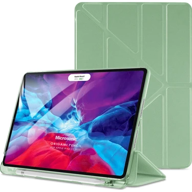 Microsonic Apple iPad Pro 11'' 2020 2.nesil Kılıf (A2228-A2068-A2230) Origami Pencil Açık