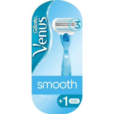 Gillette Venus Smooth Tıraş Makinesi + Yedek