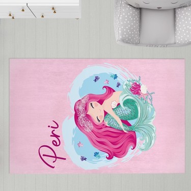 homamia kisiye ozel dijital baski hali deniz kizi fiyati