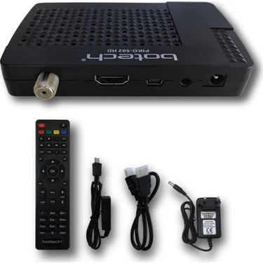 Botech Piko 502 Hd Plus Uydu Alıcısı 