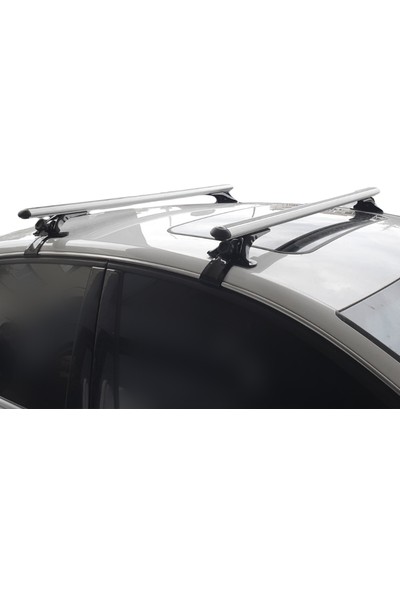 AccessoryPart Bmw 2 Serisi F46 Gran Tourer 2015-2020 Için Oluksuz Tip Ara Atkı Tavan Barı - Gri